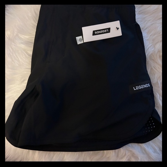 - Brand NEW Legends Black Men’s Shorts size Med - Picture 10 of 12